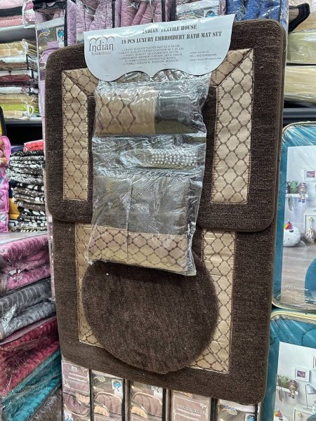 طقم دعسات حمام